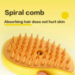 Cat Steam Brush Pet Triple Beauty Comb Dog Grooming Hair Removal Comb Electric Spray Dogs Steamy Supplies Products Home Garden streatozone