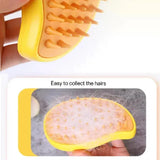 Cat Steam Brush Pet Triple Beauty Comb Dog Grooming Hair Removal Comb Electric Spray Dogs Steamy Supplies Products Home Garden streatozone