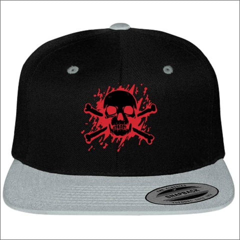 Casquette tete de mort Snapback Bicolore Tunetoo