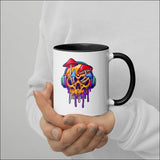 Mug à Intérieur Coloré tete de mort streatozone