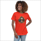 T-shirt Décontracté pour Femme Día de Muertos streatozone