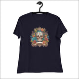 T-shirt Décontracté pour Femme Día de Muertos streatozone