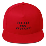 EAT ASS RIDE CHOPPERS SNAPBACK streatozone