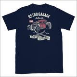 Retro garage T-shirt Unisexe à Manches Courtes streatozone