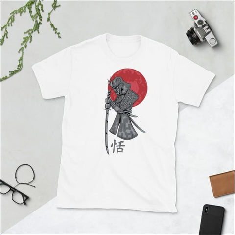 Samouraï T-shirt Unisexe à Manches Courtes streatozone