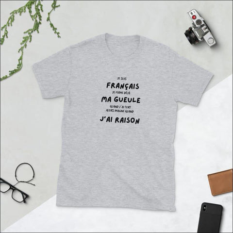 t shirt humour francais streatozone