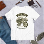 T-shirt motard Unisexe Born free streatozone