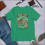 T-shirt motard Unisexe Born free streatozone