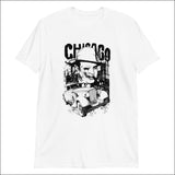 T-shirt Unisexe à Manches Courtes chicago streatozone