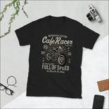 T-shirt Unisexe cafe racer full of speed streatozone