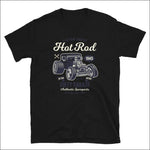 T-shirt Unisexe Hot rod dirty garage à Manches Courtes streatozone